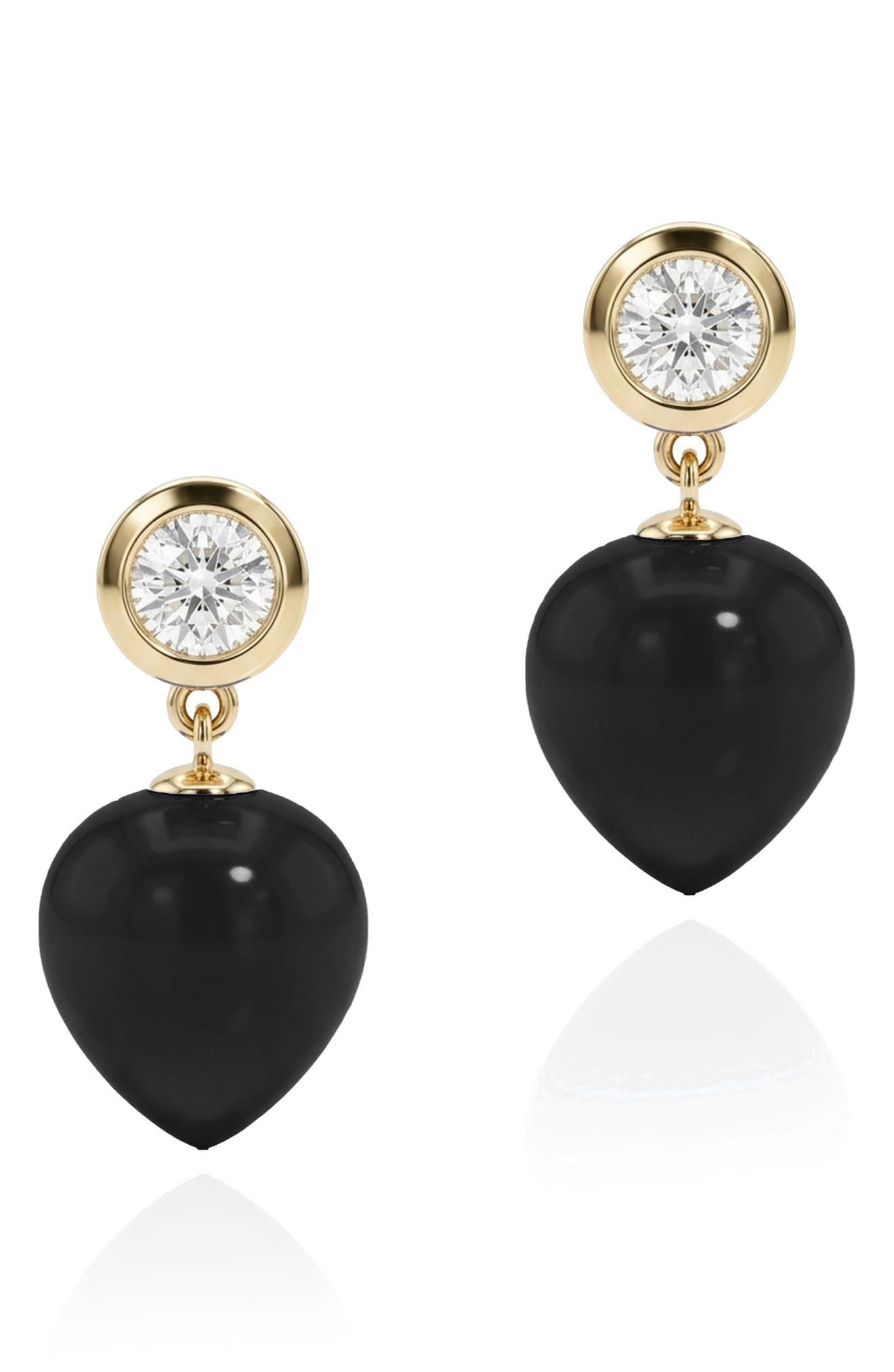 18K YELLOW GOLD/ ONYX
