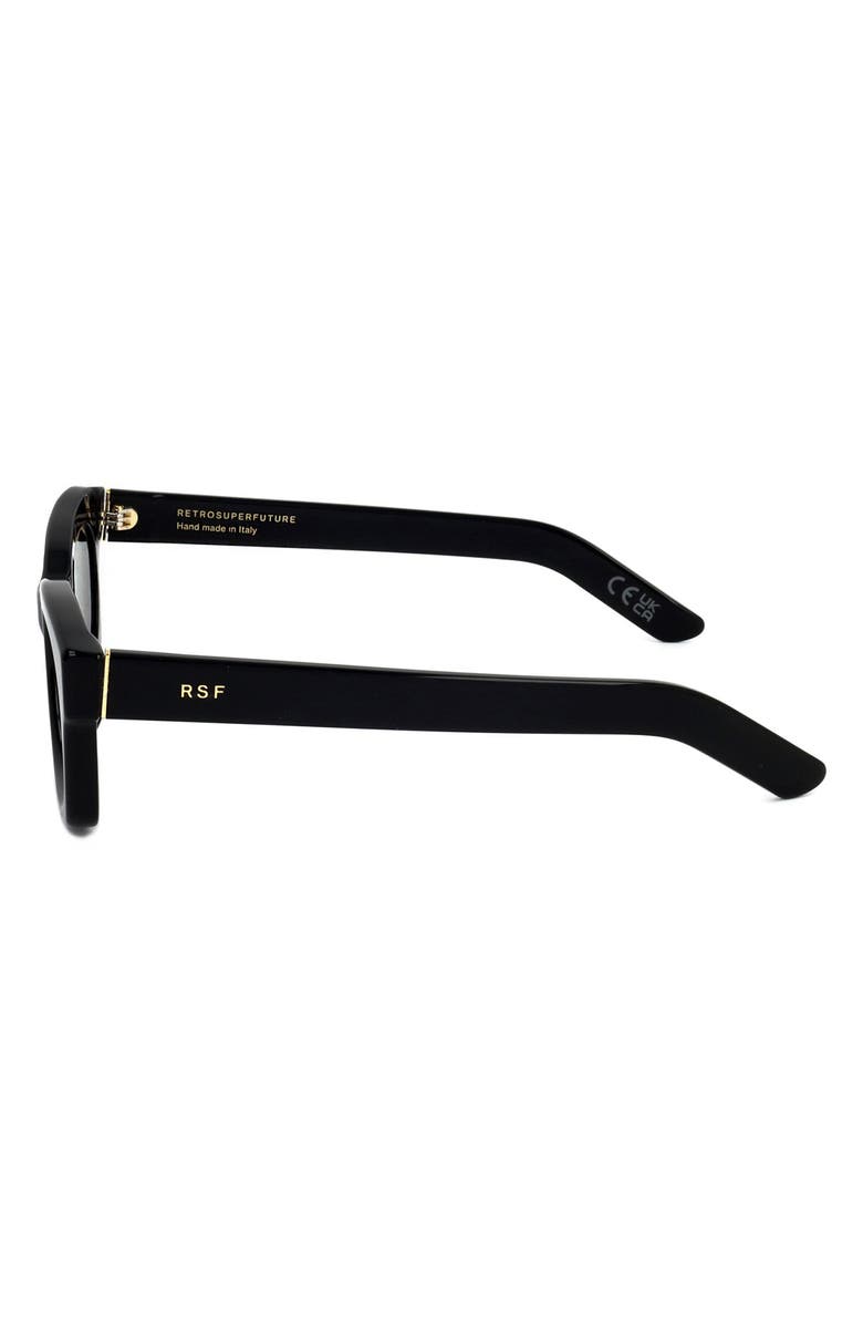 SUPER by RETROSUPERFUTURE<sup>®</sup> 53mm Wrap Sunglasses, Alternate, color, Black