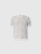 Missoni Openwork Cotton And Viscose Knit T-shirt