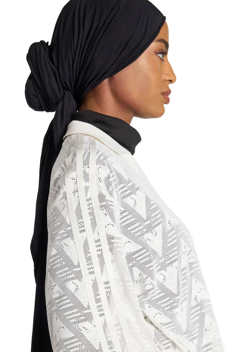 adidas Originals Oversize Lace Football Jersey, Alternate, color, Cloud White