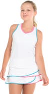 Lucky in Love V-Neck Cutout Tank