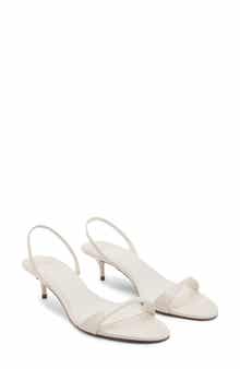 Kitten Heel Slingback Sandal