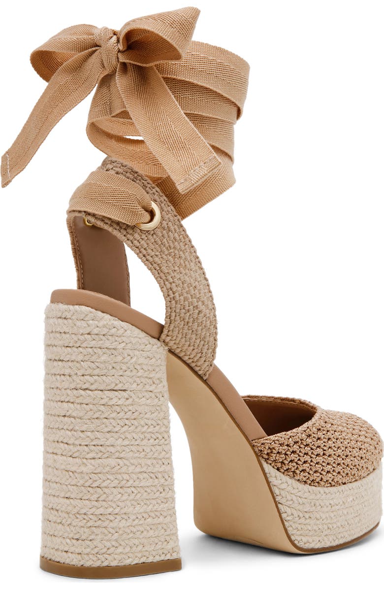 Steve Madden Luvely Ankle Wrap Espadrille Sandal, Alternate, color,