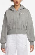 Nike Phoenix Relaxed Fit Cotton Blend Fleece Hoodie