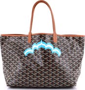 Pre-Owned Goyard Saint Louis Tote Printed Coated Canvas PM