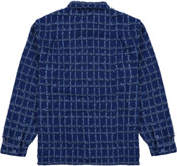 PLEASURES Periodic Textured Shirt Jacket | Nordstrom