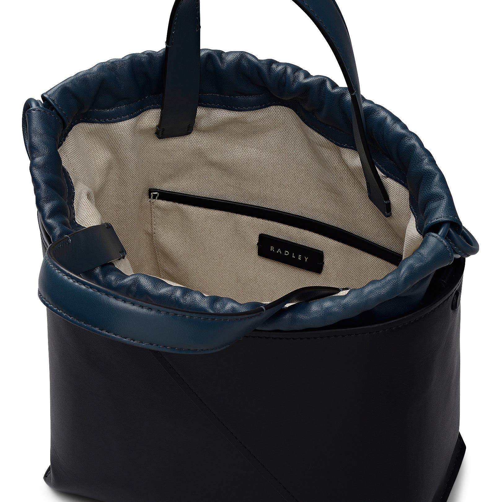 Radley The Portobello Small Drawstring Crossbody Bag, Alternate, color, Black