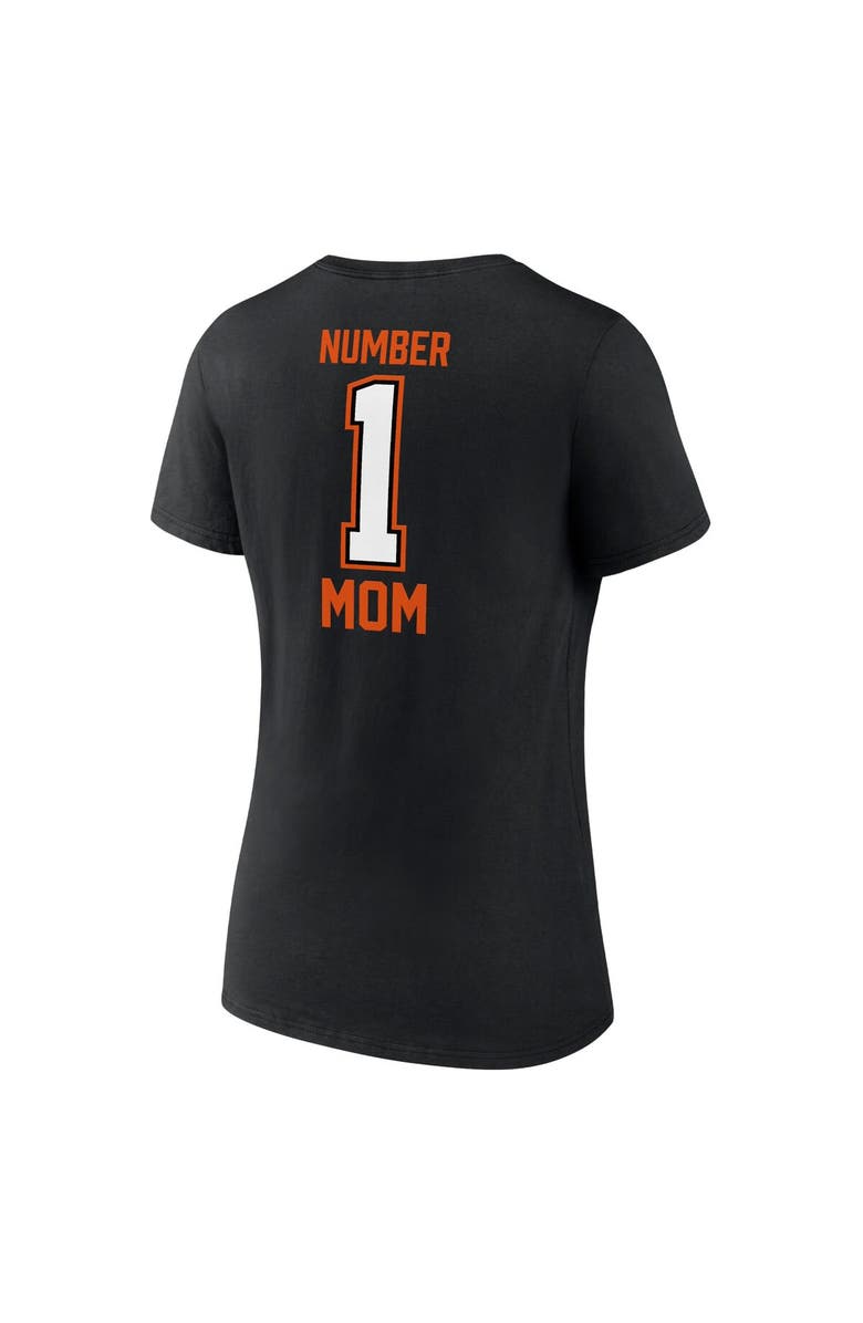 FANATICS Women's Fanatics Branded Black Cincinnati Bengals Mother's Day V-Neck T-Shirt, Alternate, color, Black