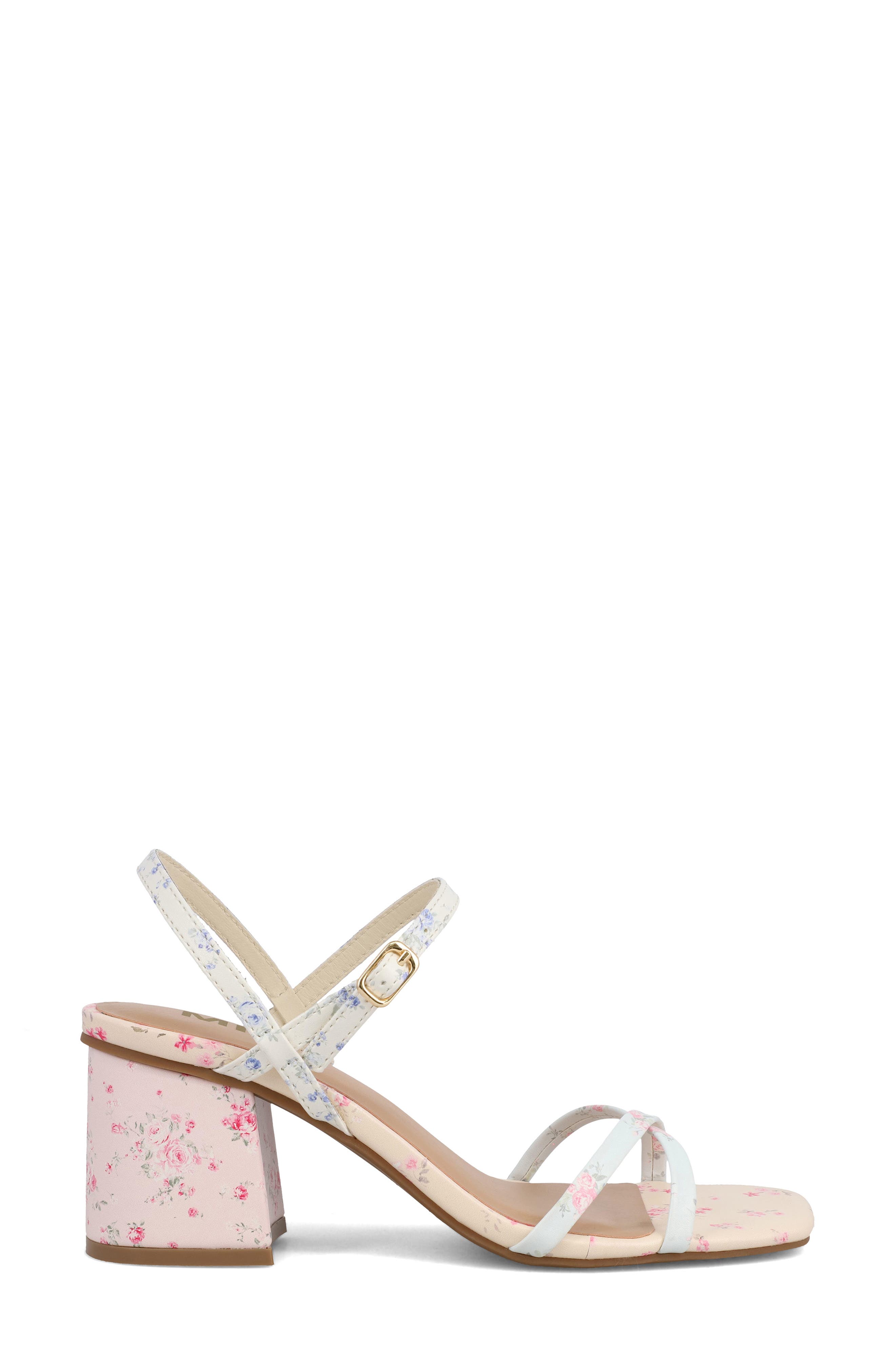 MIA Nadalia Sandal, Alternate, color, Floral Print