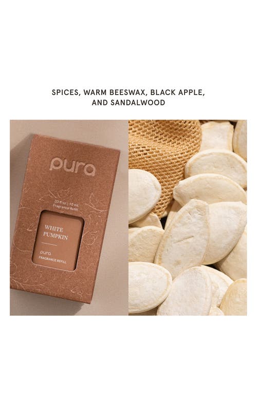 Pura 2-pack Diffuser Fragrance Refills In White Pumpkin