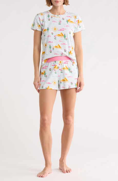 Honeydew Vibe Check Cotton Blend Top & Shorts Pajamas