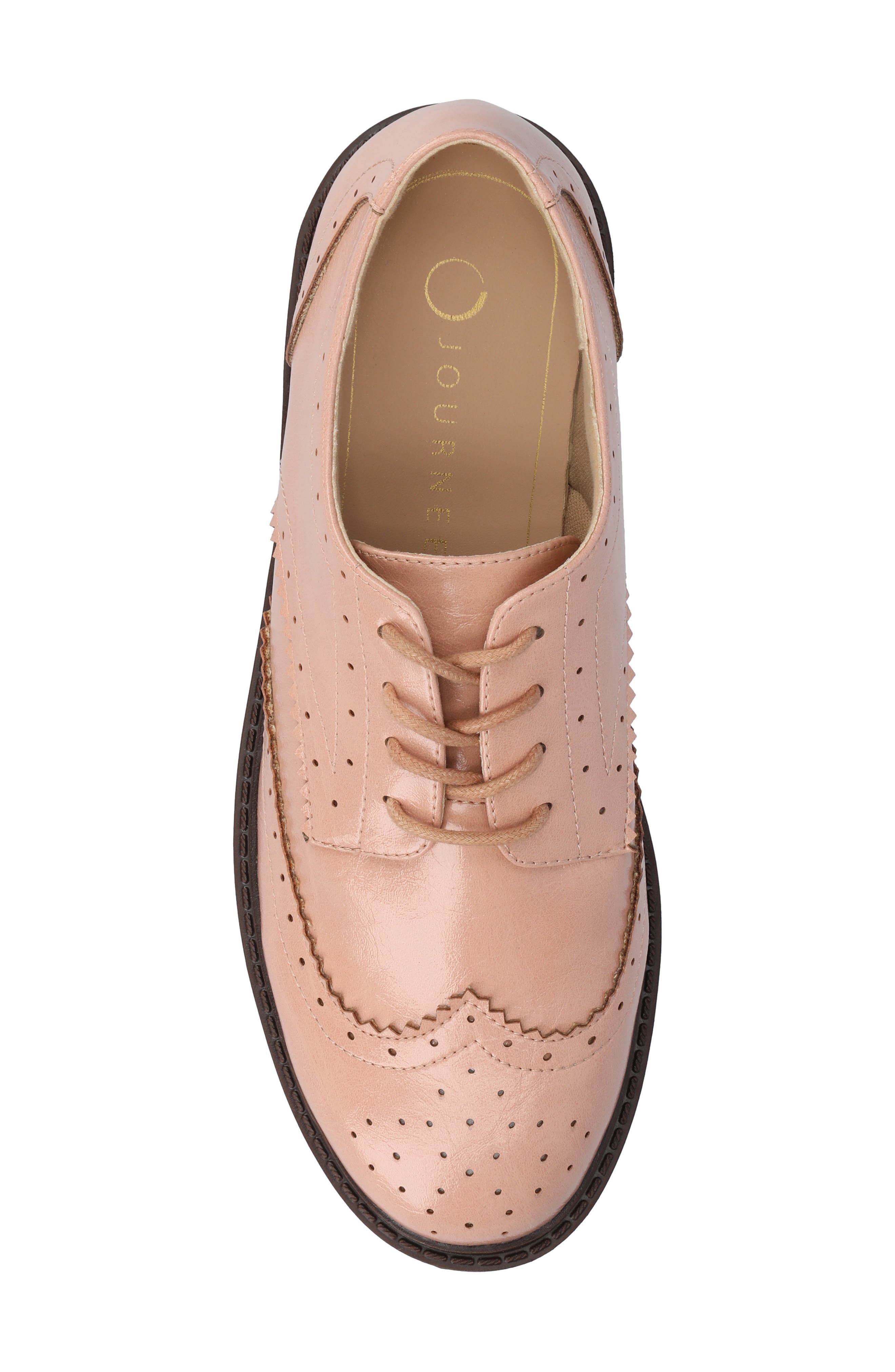 Claudiya Derby, Alternate, color, PATENT/BLUSH