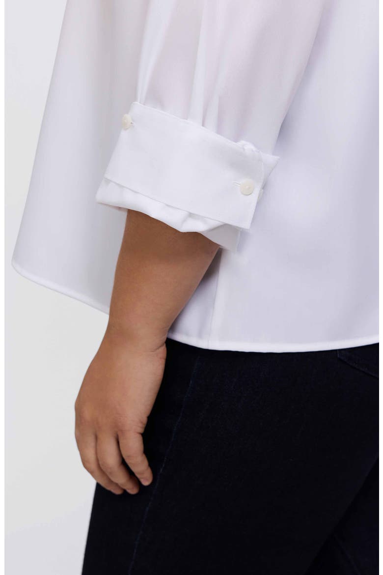 Jodie Button-Up Shirt, Alternate, color, WHITE