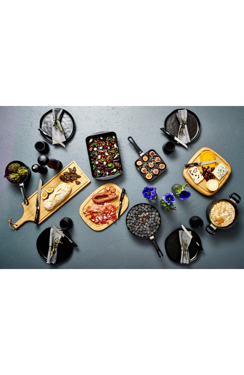 Scanpan Classic 12-1/2 Inch Saute Pan with Lid, Alternate, color, Black