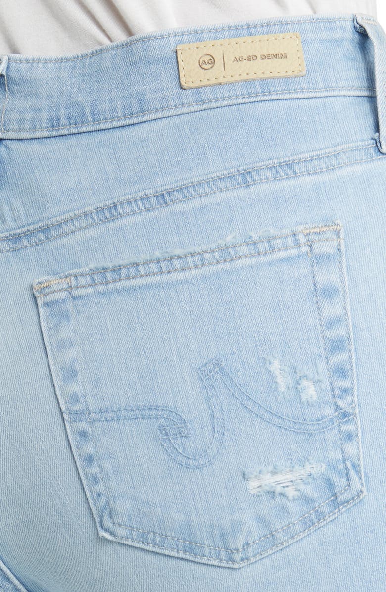 AG Farrah Raw Hem Crop Bootcut Jeans, Alternate, color, 21 Years Daylight