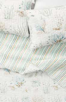 Woven & Weft Coastal Print Cotton Quilt Set