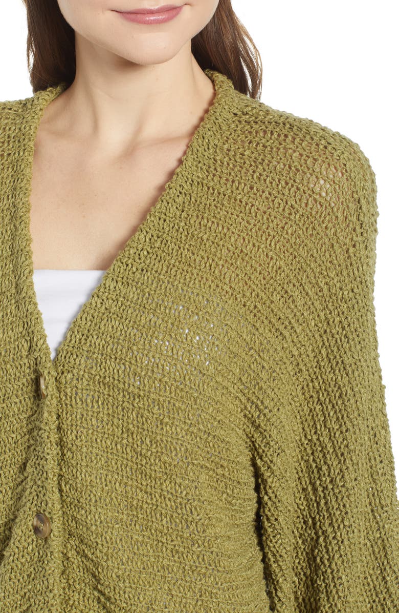 BP. Dolman Sleeve Button Front Cardigan, Alternate, color, 