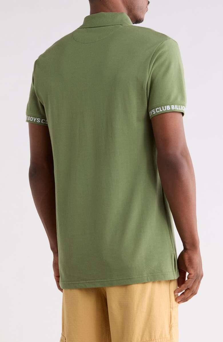 Billionaire Boys Club Cockpit Knit Polo, Alternate, color, Vineyard Green