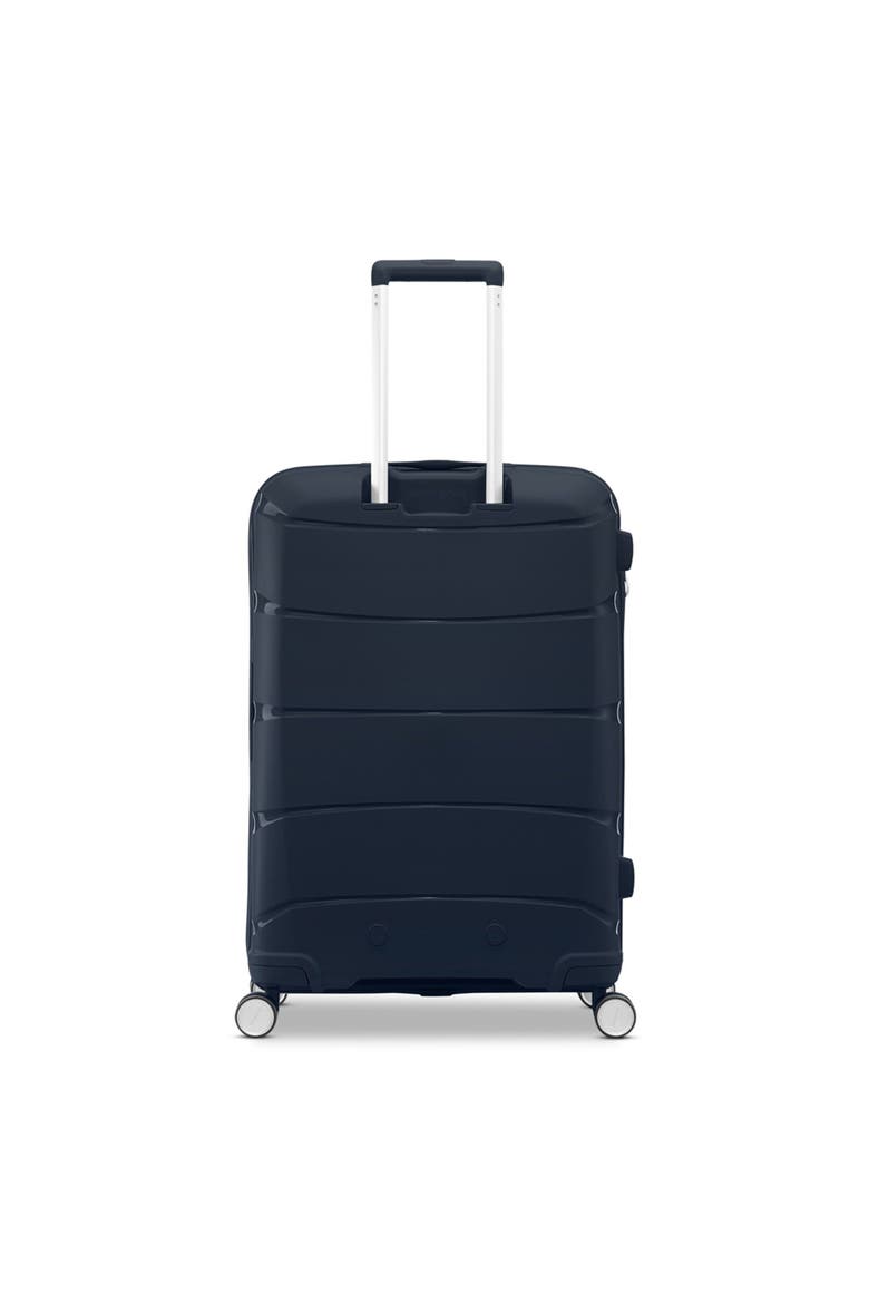 Outline Pro 24" Medium Checked Spinner Luggage, Alternate, color, Midnight Blue