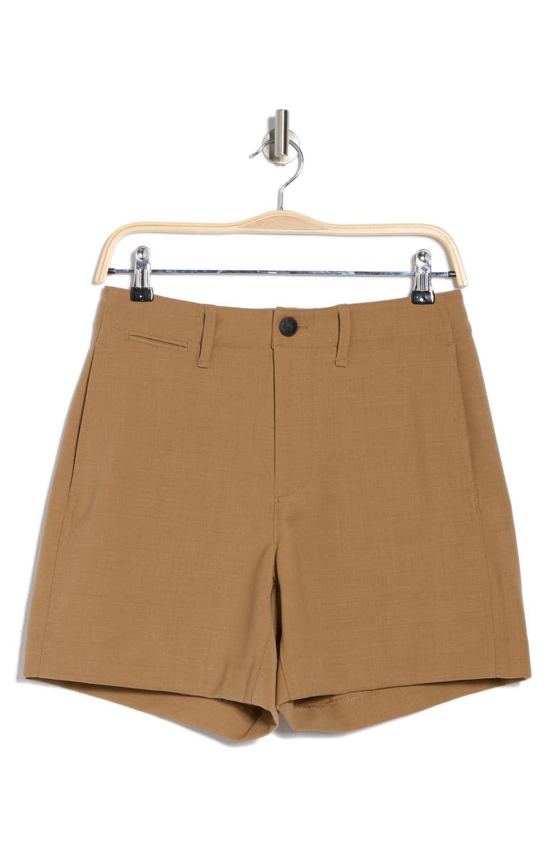 rag & bone Sofie Shorts, Alternate, color, Camel