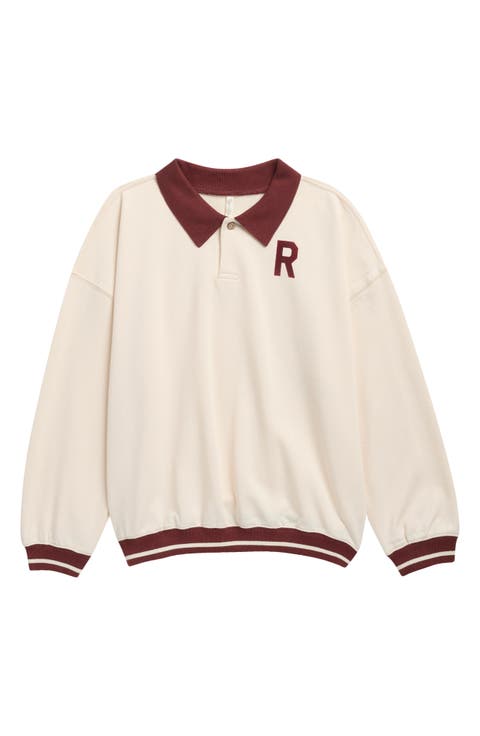 Kids' Collared Sweatshirt