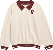 Rylee + Cru Kids' Collared Sweatshirt