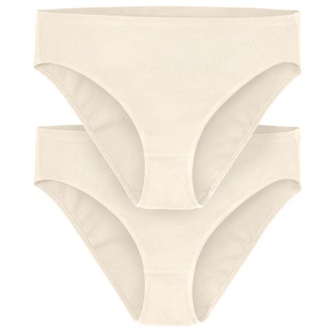 Women's Soft 100% Organic Cotton Brief Underwear