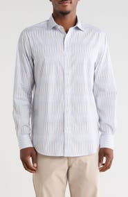 Bugatchi Woven Button Up Shirt