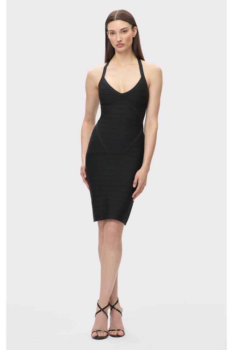 The Opening Night Dress, Main, color, BLACK