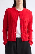 Lisa Yang Gwyneth Cashmere & Silk Cable Cardigan