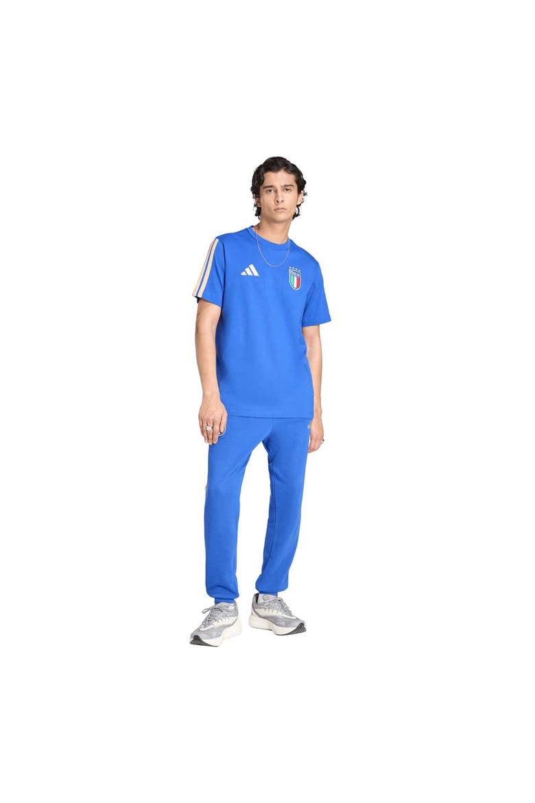 Men's adidas Blue Italy National Team FIFA x World Cup Alphaskin T-Shirt, Alternate, color, Blue