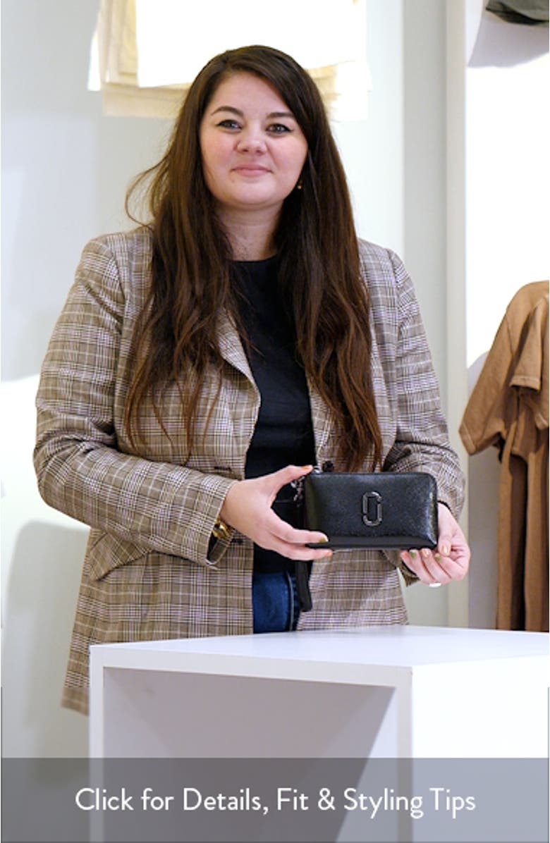 The Snapshot Wristlet Leather Clutch, sales video thumbnail