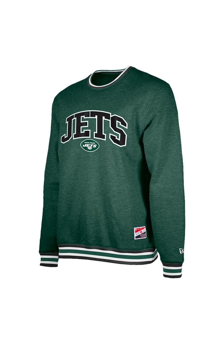 New Era Men's New Era Green New York Jets Pullover Sweatshirt, Alternate, color, 