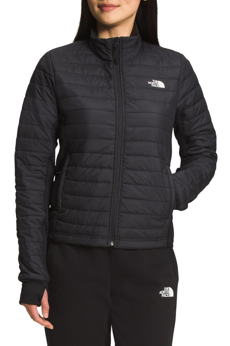 Canyonlands Water Repellent Hybrid Jacket, Main, color, TNF BLACK NPF