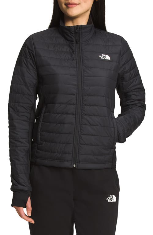 The North Face Canyonlands Water Repellent Hybrid Jacket In Black