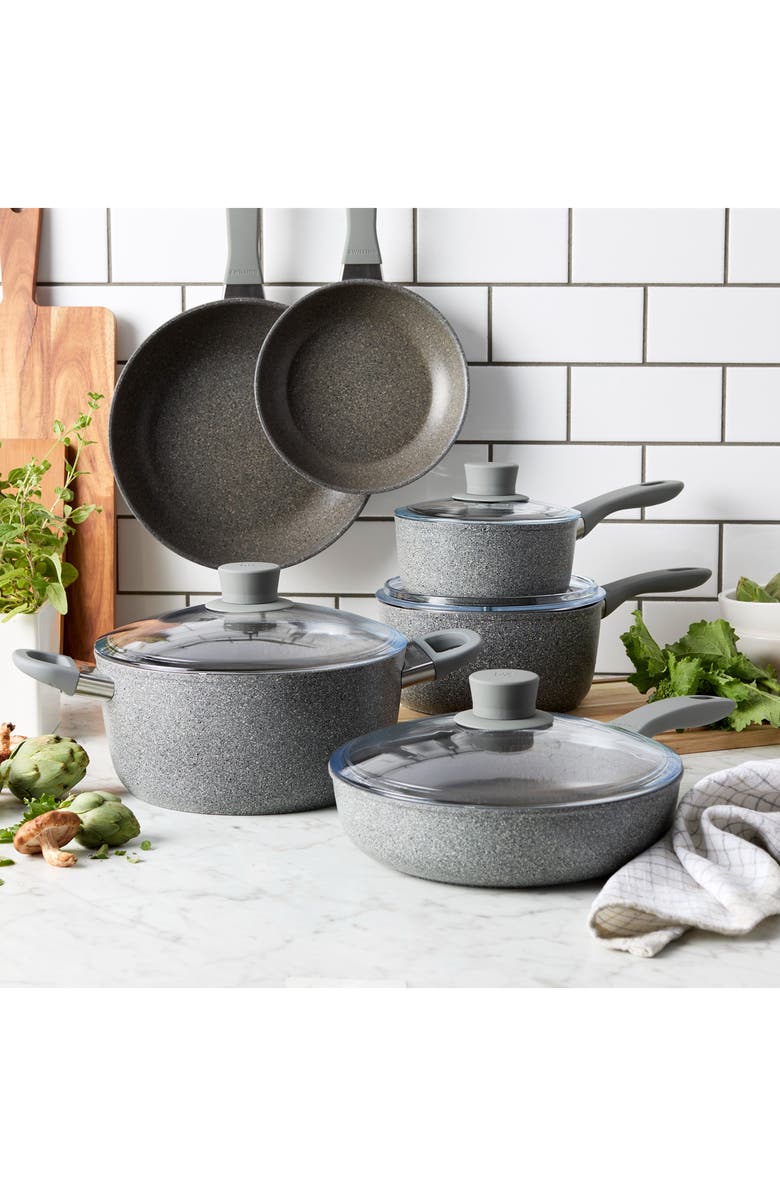 ZWILLING Parma Plus 10-Piece Nonstick Cookware Set, Alternate, color, Grey