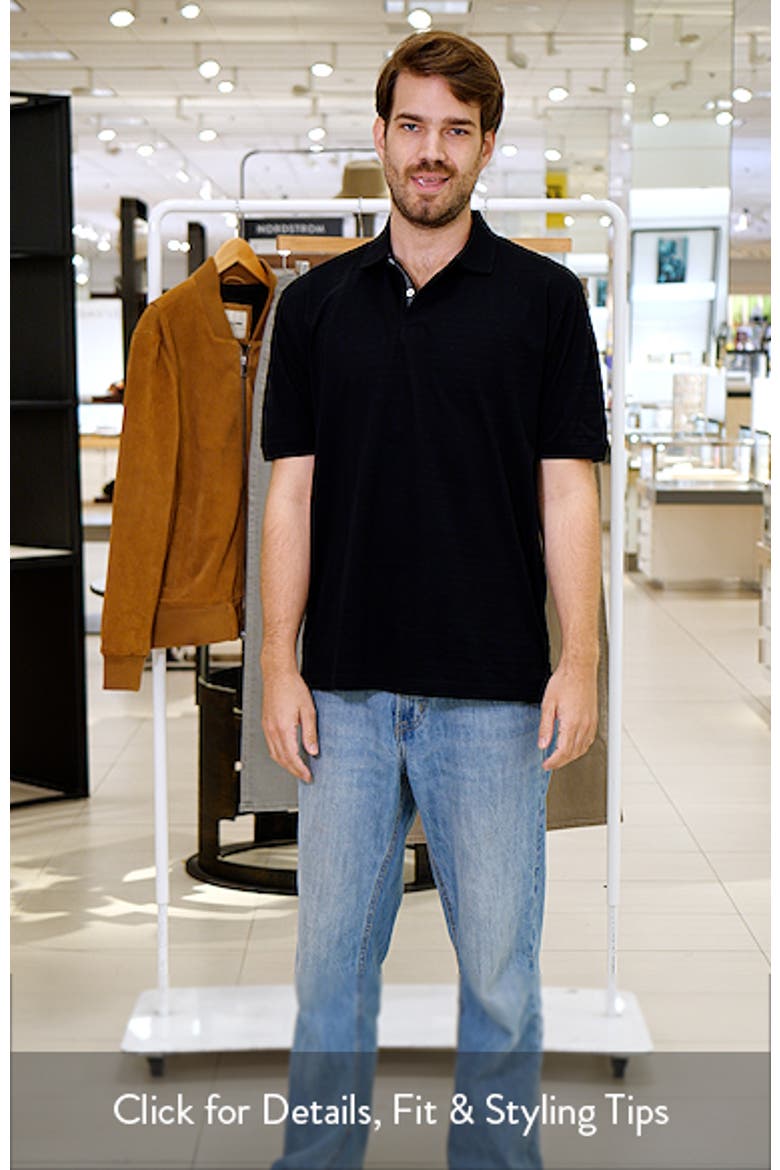 Evans Bay Stripe Cotton Piqué Polo video