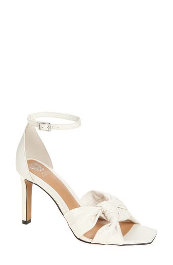 Vince Camuto Liyba Ankle Strap Sandal In White