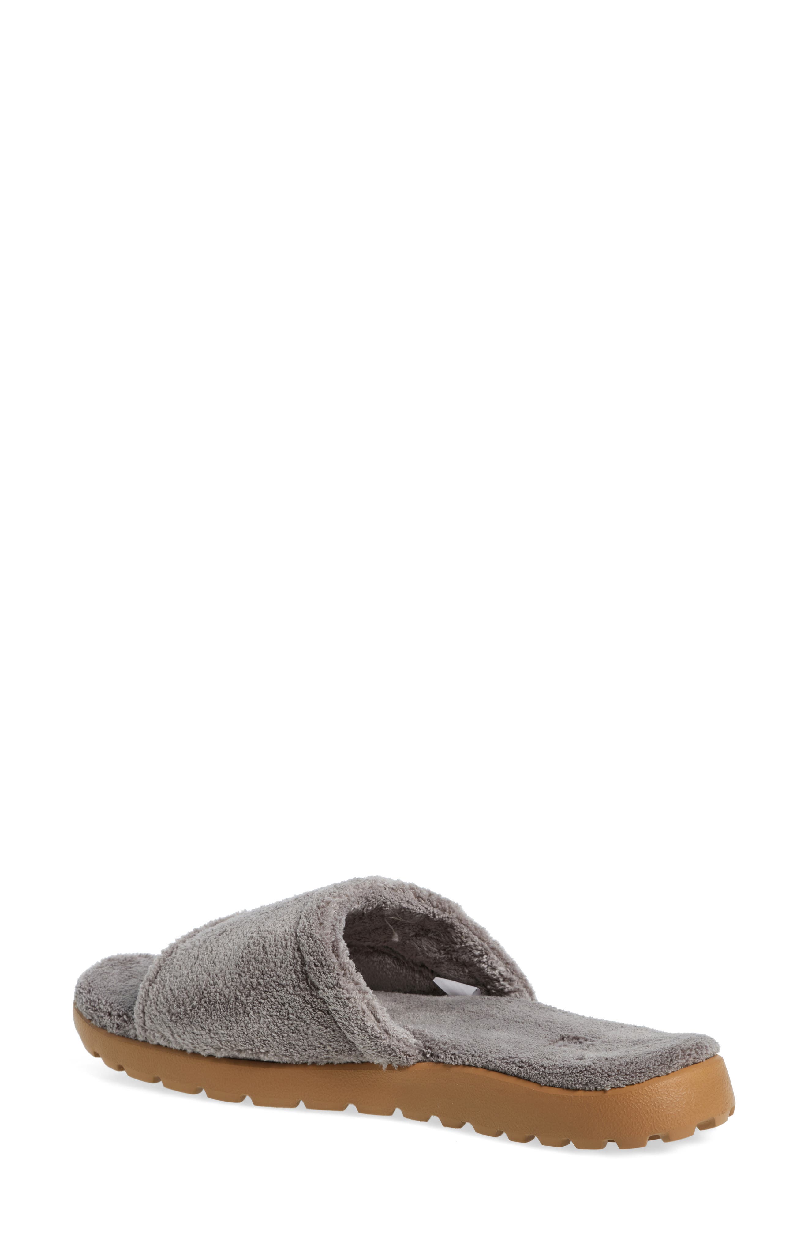 Acorn Sunday Everywear<sup>®</sup> Spa Slide Slipper, Alternate, color, Gry