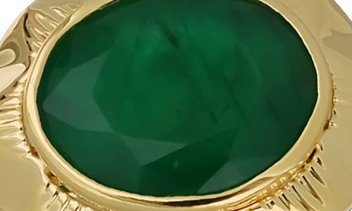 Bony Levy El Mar Emerald Ring In 18k Yellow Gold