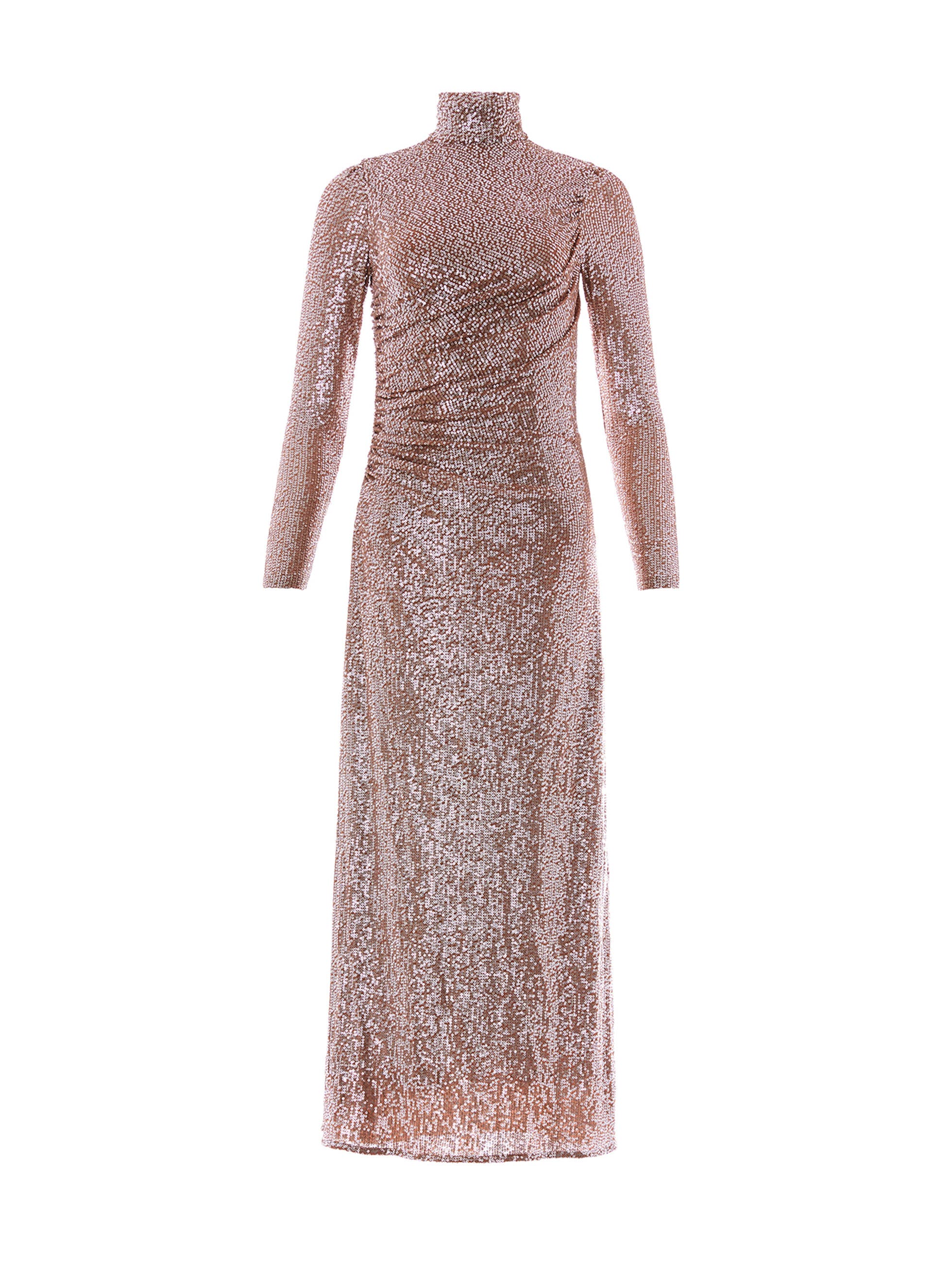 Malia Turtleneck Ankle Gown - image 2