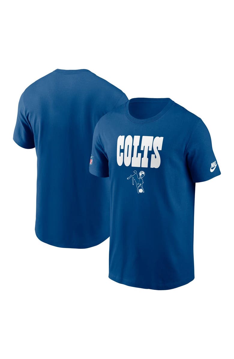 Nike Men's Nike Royal Indianapolis Colts Alt Pack Onside Conversion Performance T-Shirt, Main, color, Royal