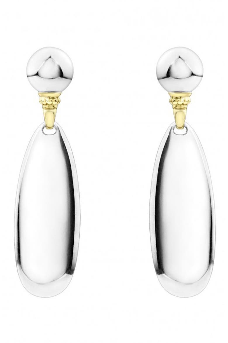 Beloved Drop Earrings, Main, color, SILVER/ GOLD