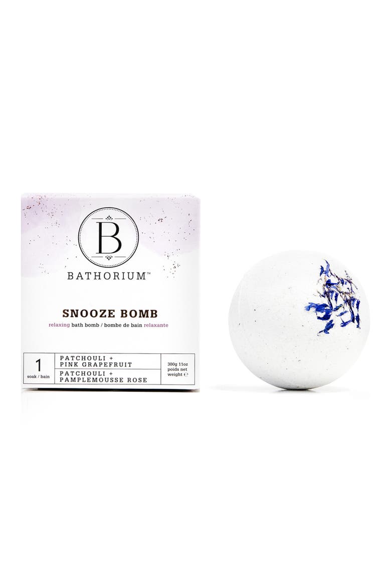 Snooze Bath Bomb, Main, color, NO COLOR