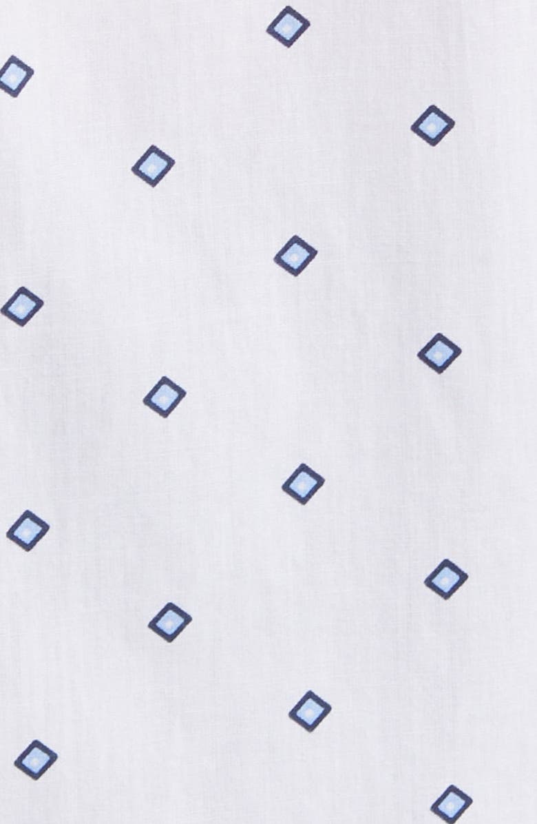 NICKEL AND IRON Diamond Print Short Sleeve Shirt, Alternate, color, 