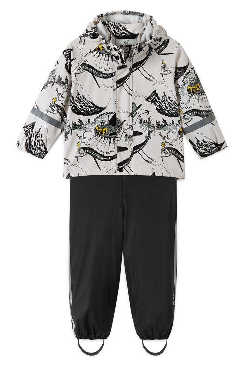 Reima Kids' Waterproof Rain Jacket & Pants Set, Main, color, 