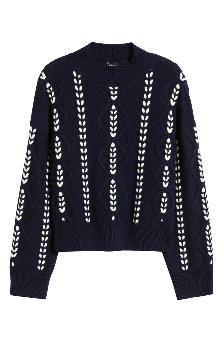 Rails Tori Ribbon Stitch Cable Knit Sweater, Alternate, color, 