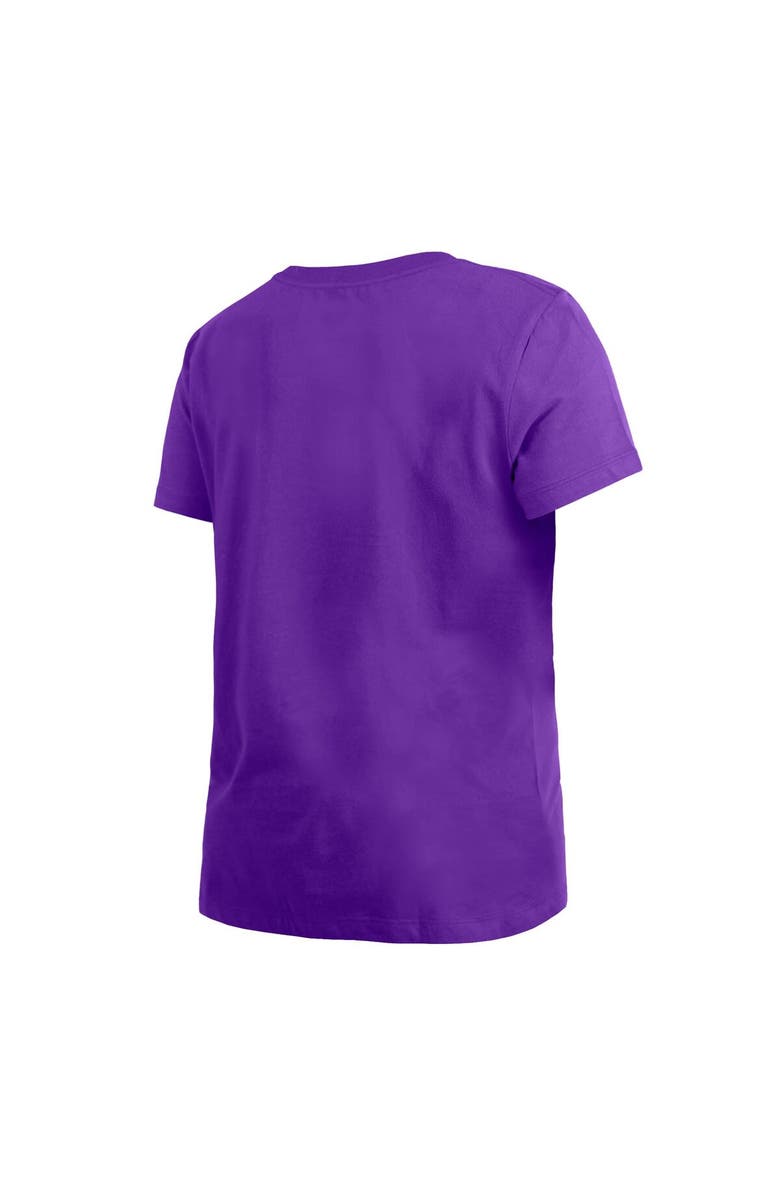 New Era Women's New Era Purple Los Angeles Lakers 2023/24 City Edition T-Shirt, Alternate, color, 