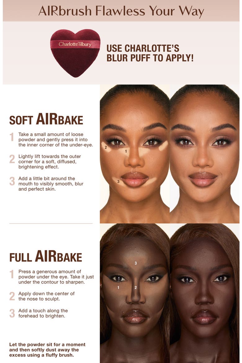 Airbrush Flawless Blur Loose Setting Powder, Alternate, color, TRANSLUCENT FAIR/ MEDIUM