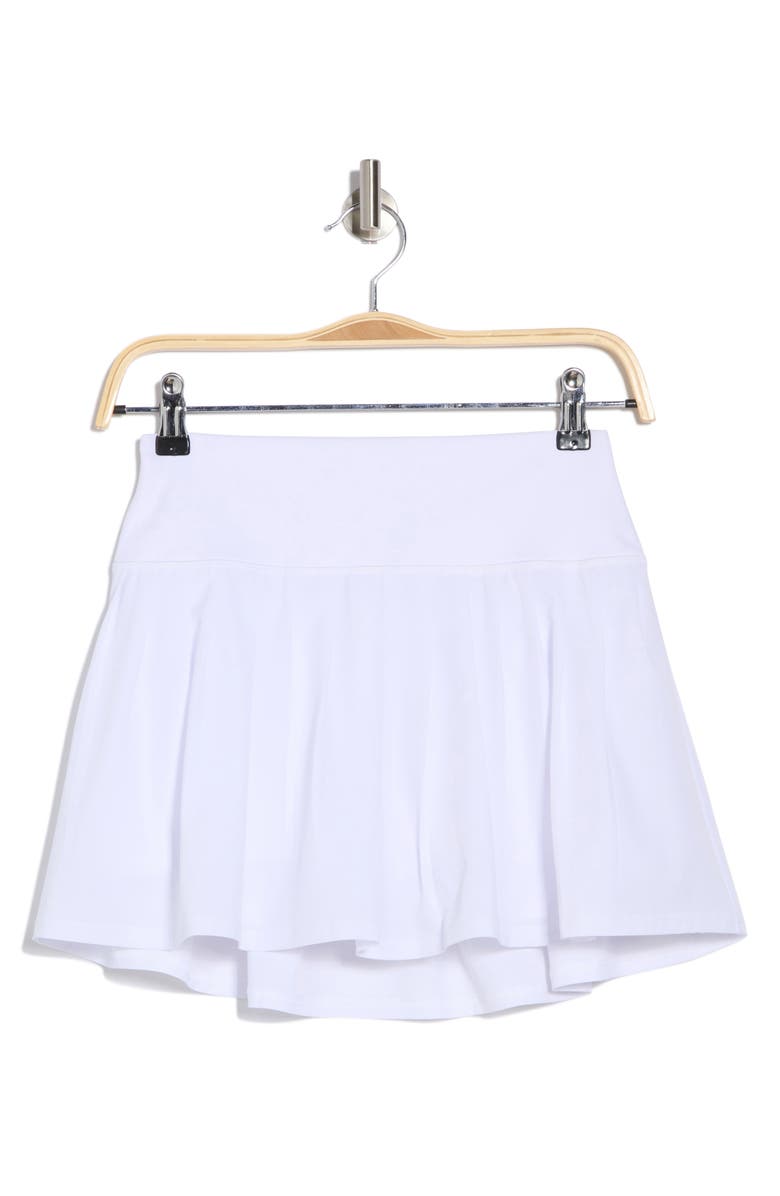X by Gottex Accordion Skort, Alternate, color, White